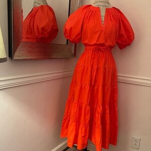 Ulla Johnson Puffy Sleeve Dress | Size S